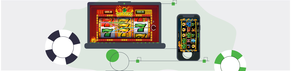 Slot games on computer and mobile